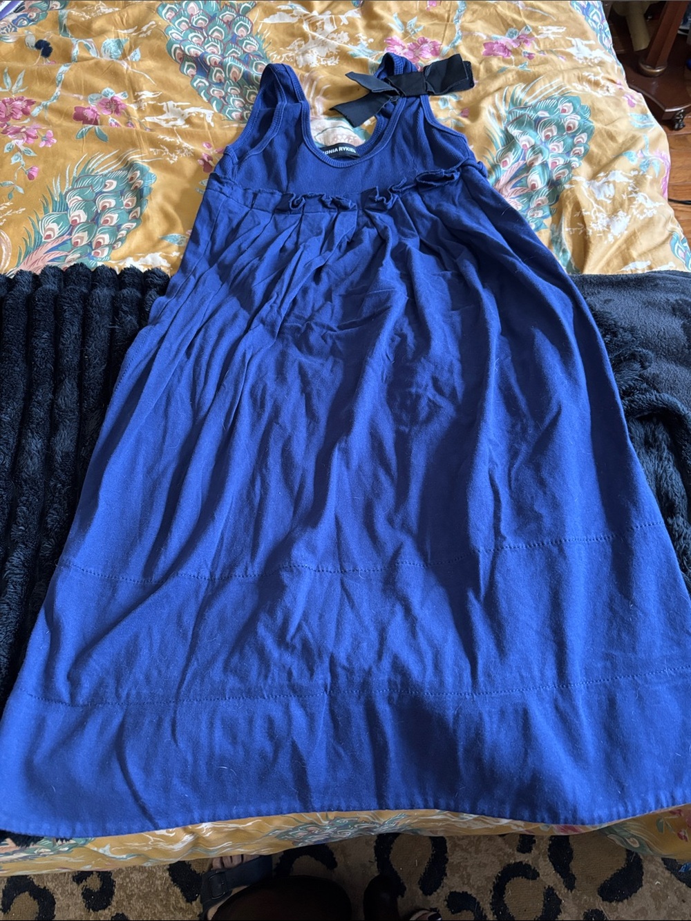 Sonia Rykiel Royal Blue Sleeveless Sundress